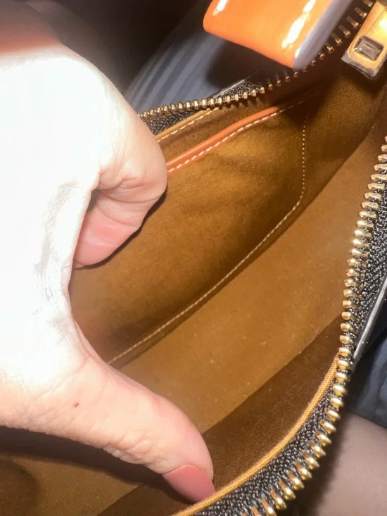 Celine Brown Macadam triumphe  Ava bag like new - Picture 10 of 14